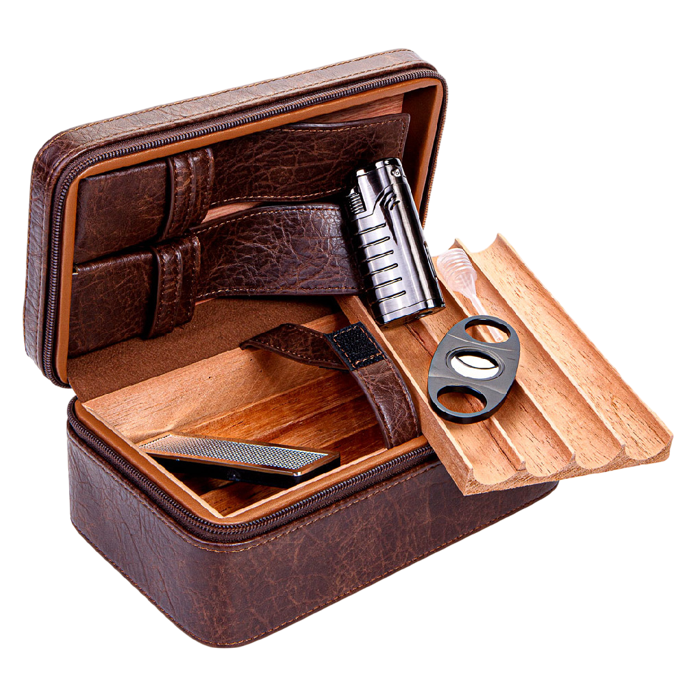 PARMİDA MARKA SEYAHAT HUMIDOR - PURO ÇANTASI U0189