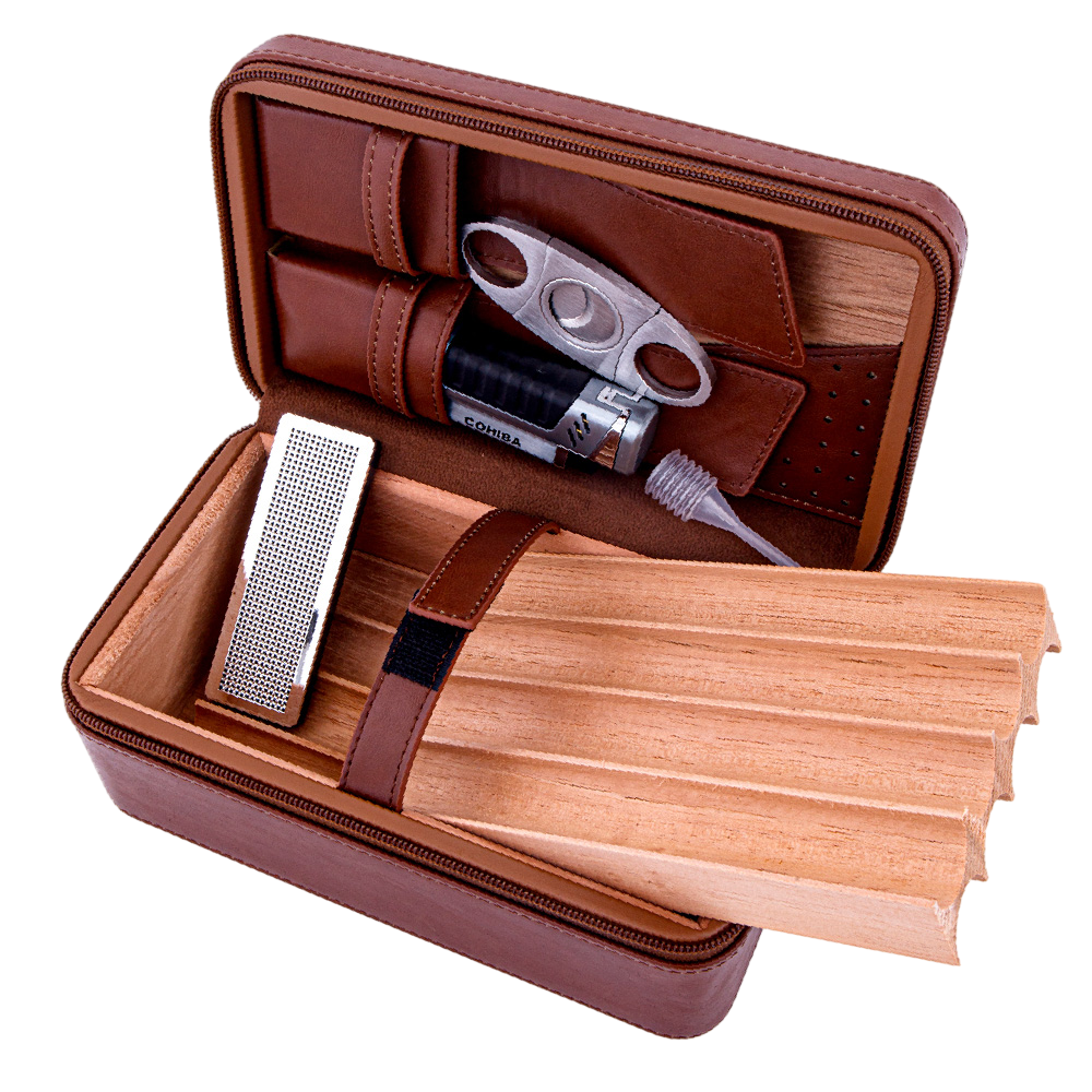 PARMİDA MARKA SEYAHAT HUMIDOR - PURO ÇANTASI U0190