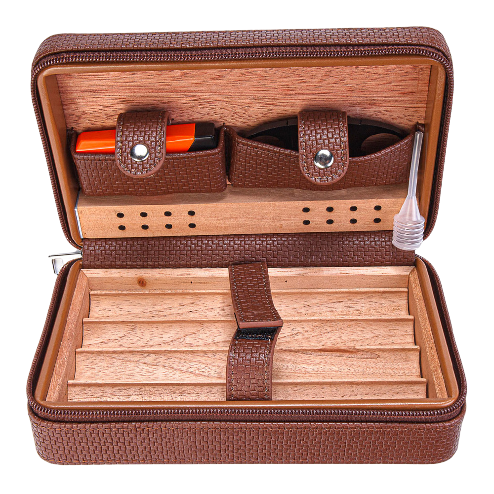 PARMİDA MARKA SEYAHAT HUMIDOR - PURO ÇANTASI U0191