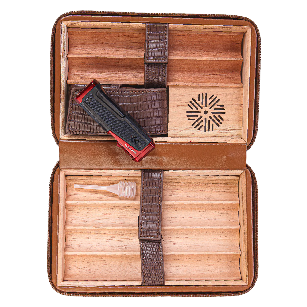 PARMİDA MARKA SEYAHAT HUMIDOR - PURO ÇANTASI U0192