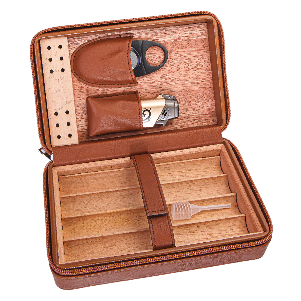 PARMİDA MARKA SEYAHAT HUMIDOR - PURO ÇANTASI U0193