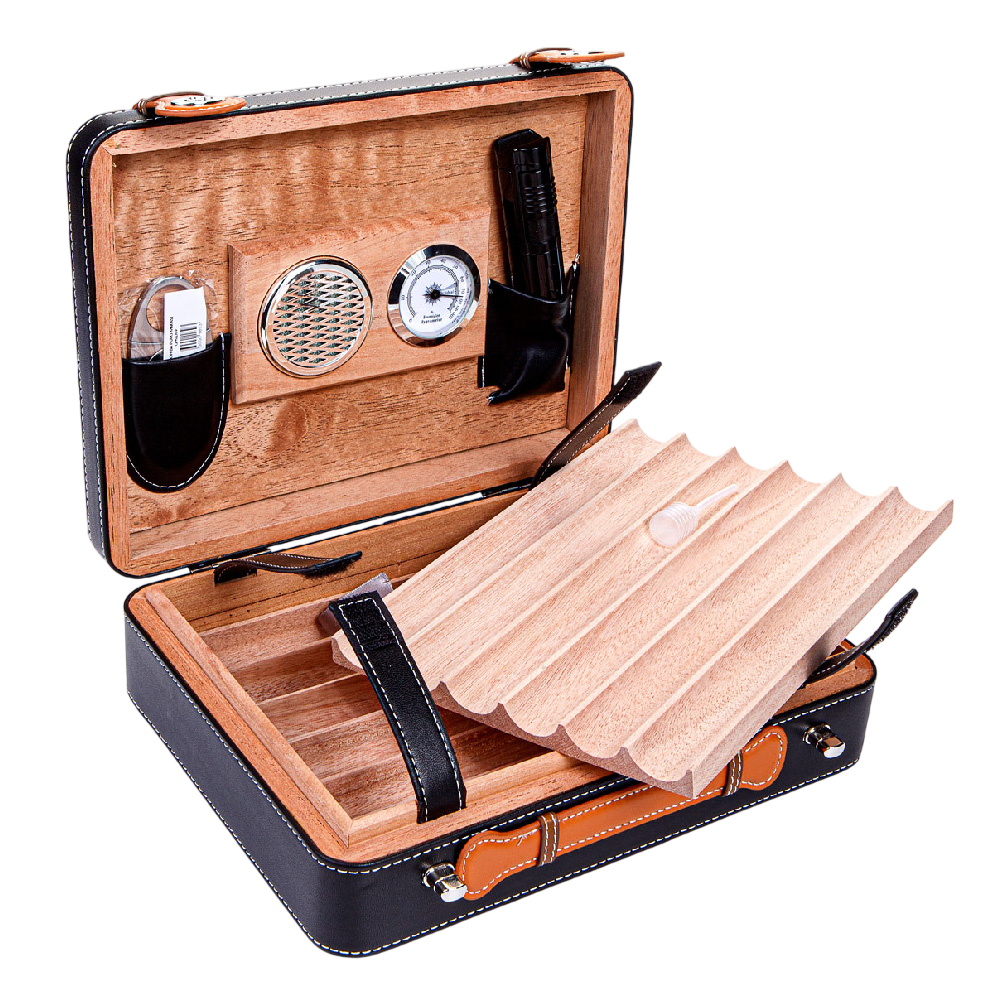 PARMİDA MARKA SEYAHAT HUMIDOR - PURO ÇANTASI U0186