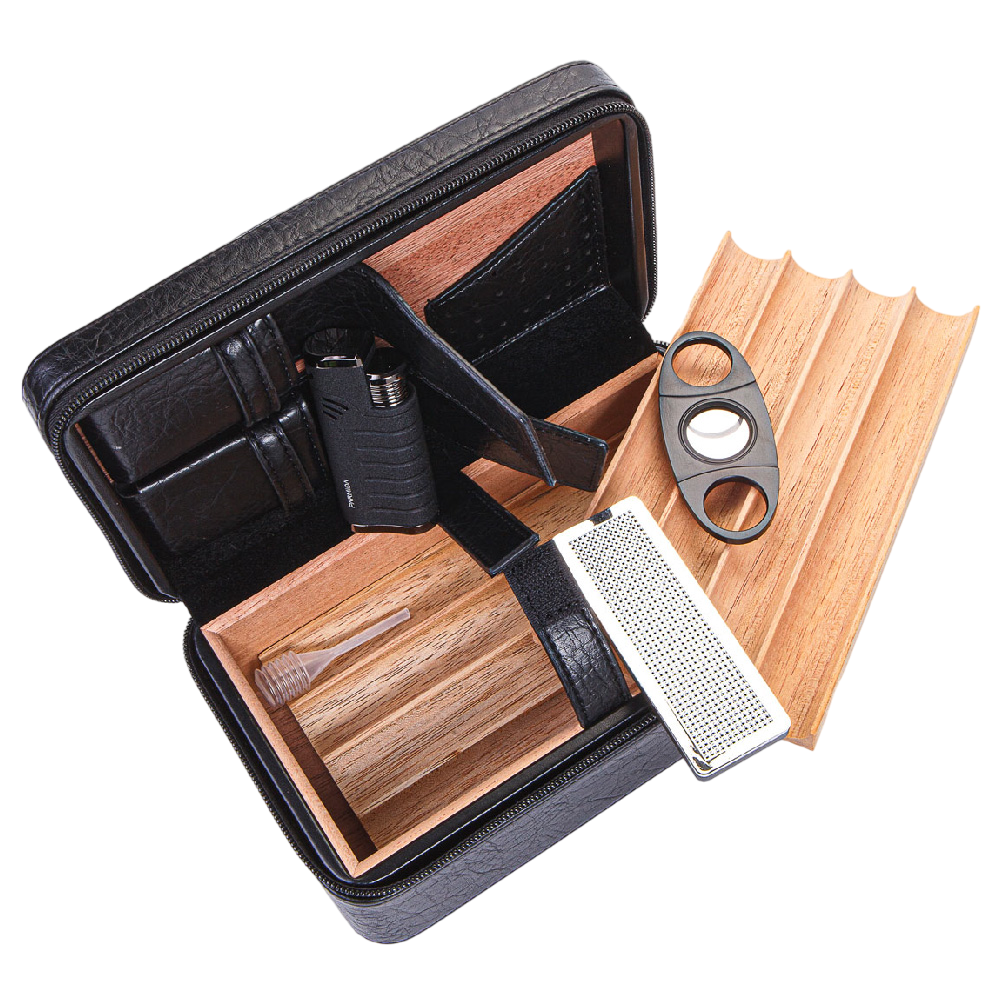 PARMİDA MARKA SEYAHAT HUMIDOR - PURO ÇANTASI U0188